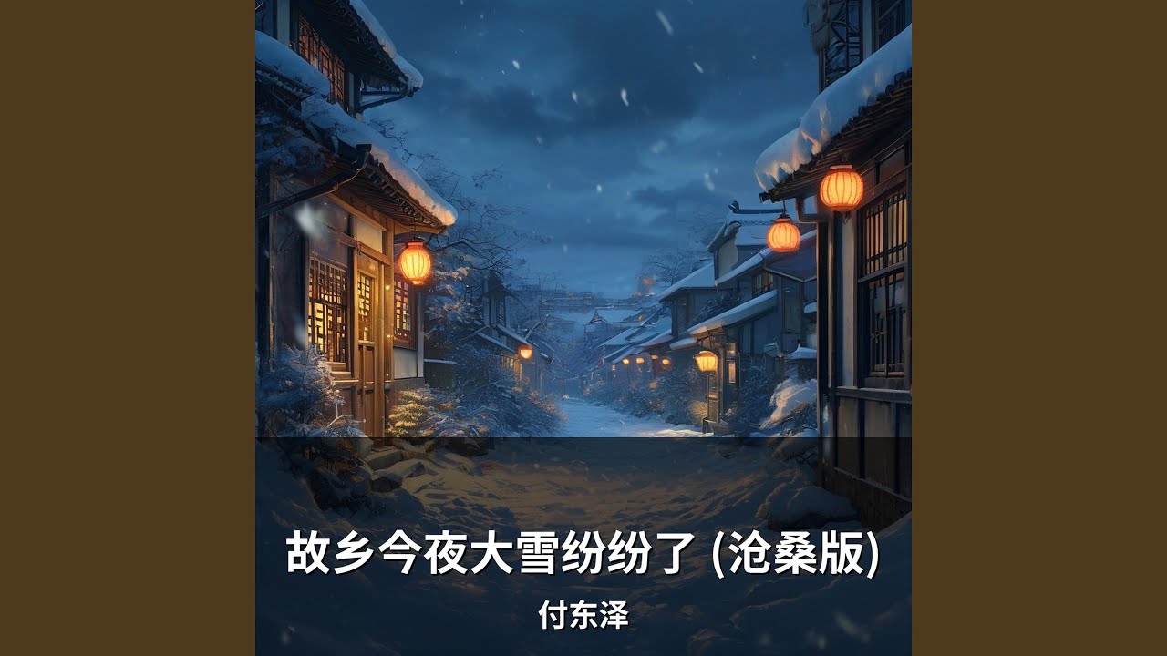 故乡今夜大雪纷纷了 (沧桑版)