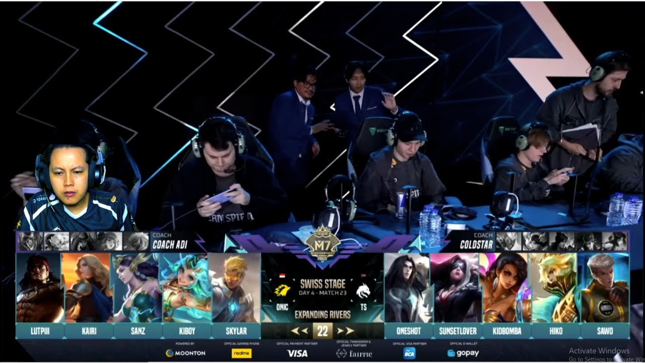 ID M7 MLBB SWISS STAGE ONIC vs TS Game 1 #youtube #mobilelegends #mlbb #m7 #mplindonesia #onic