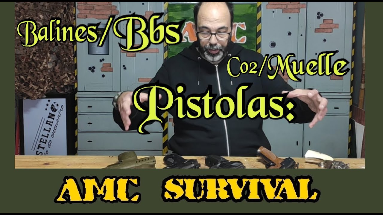 Pistolas: CO2 O Muelle? Balines O Bbs?