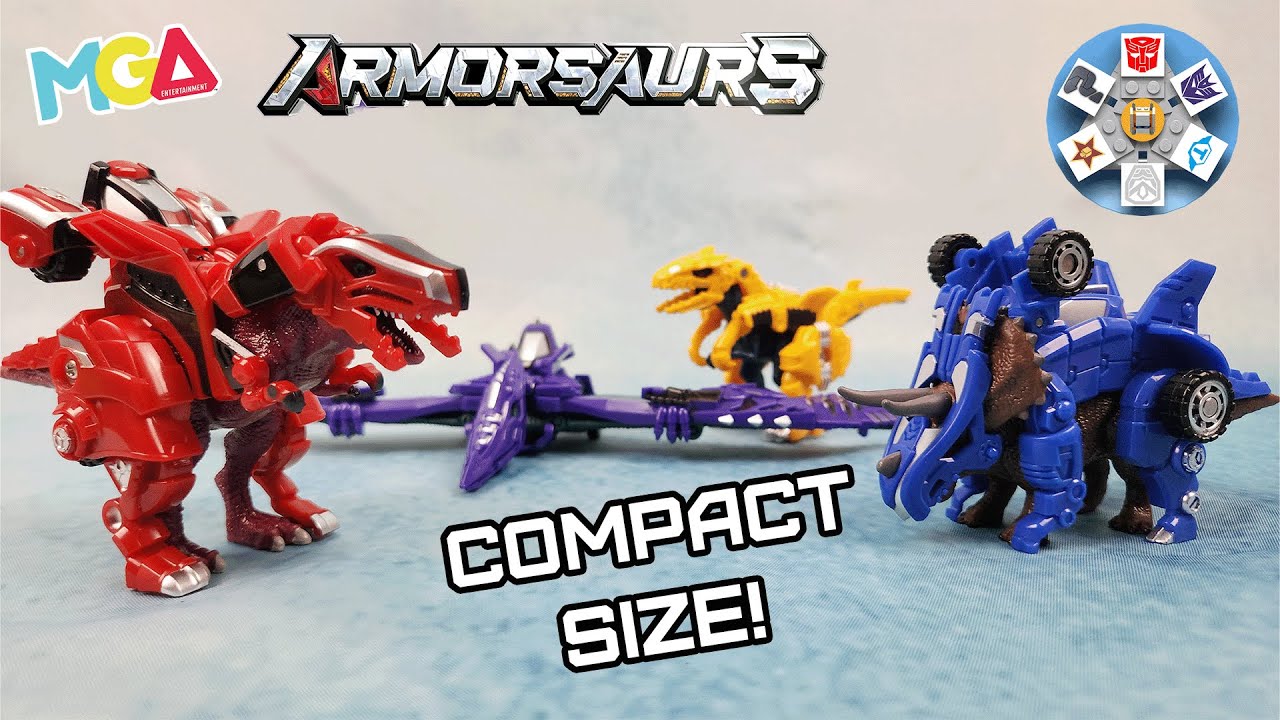 Действительно ли эти игрушечные динозавры Armorsaurs превосходят Могучих Рейнджеров?
