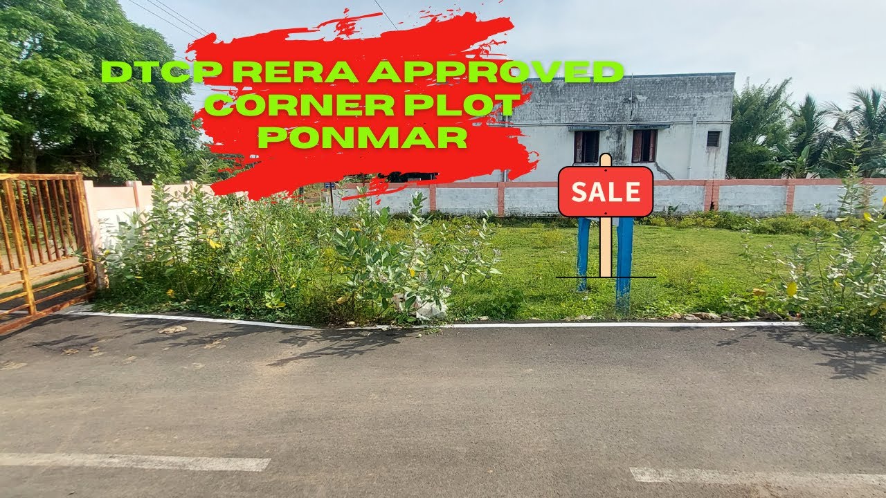 #chennai Ponmar Dtcp Rera Plot for Sale