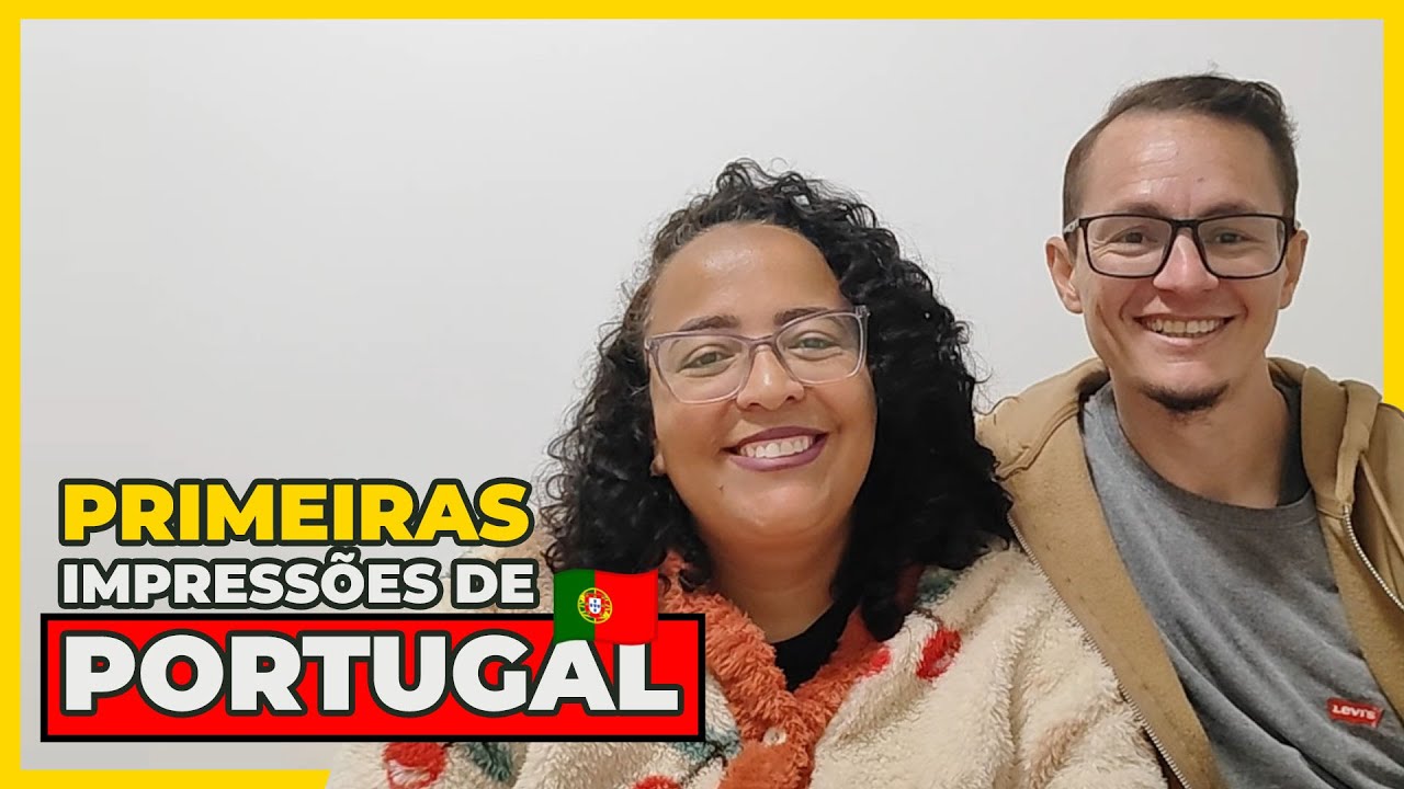 Nosso 1º Mês Morando em Portugal