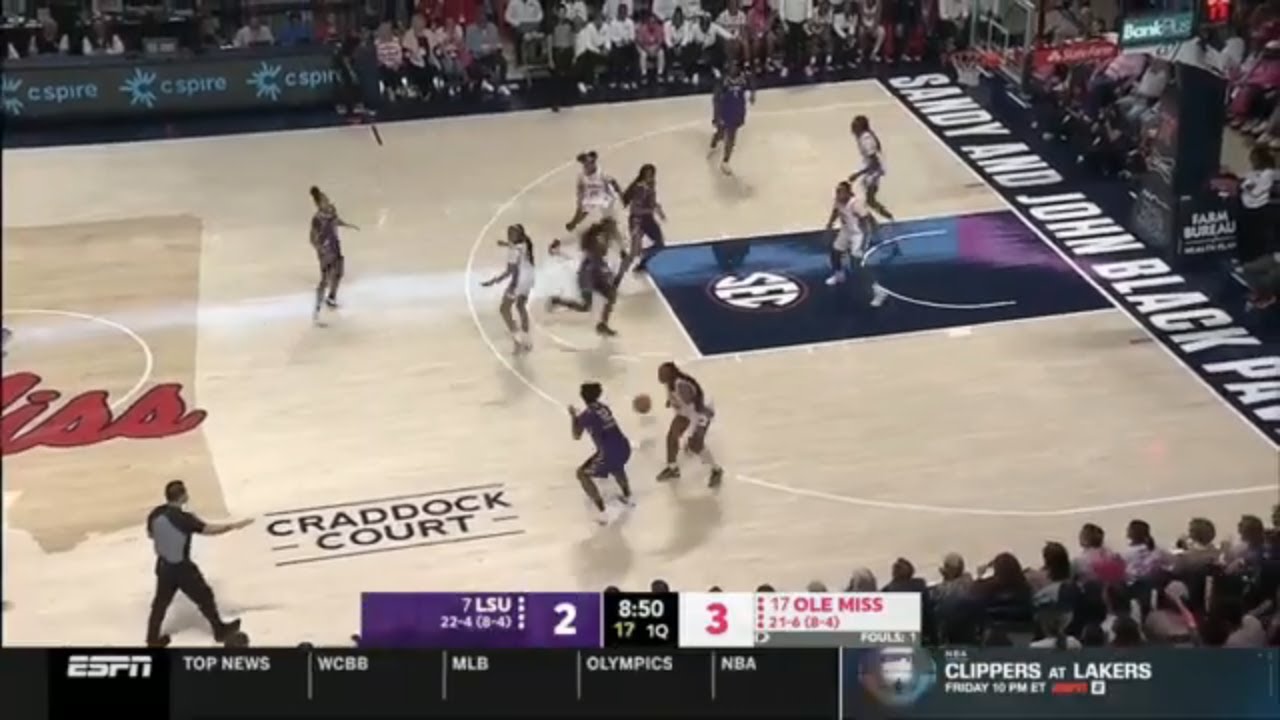 LSU vs Ole Miss  - Feb 19, 2026 | Women's College Basketball