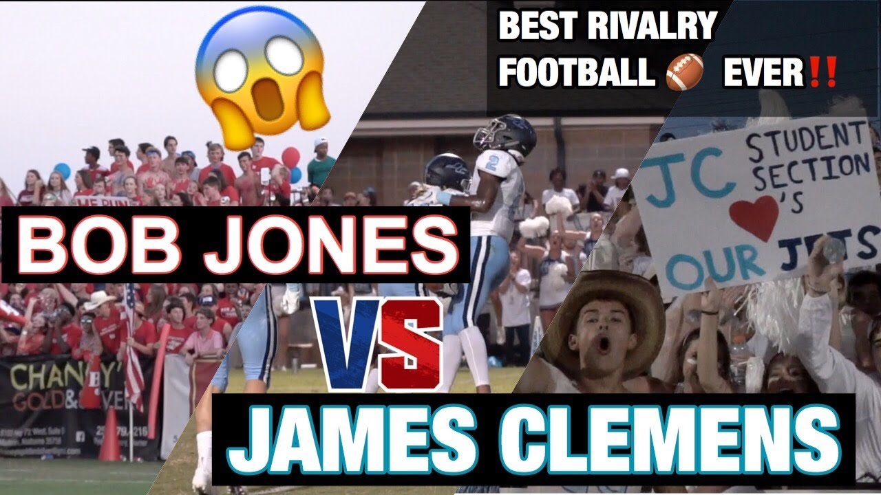Bob Jones vs. James Clemens BEST FOOTBALL RIVARLY🏈 IN ALABAMA🔥!!!??