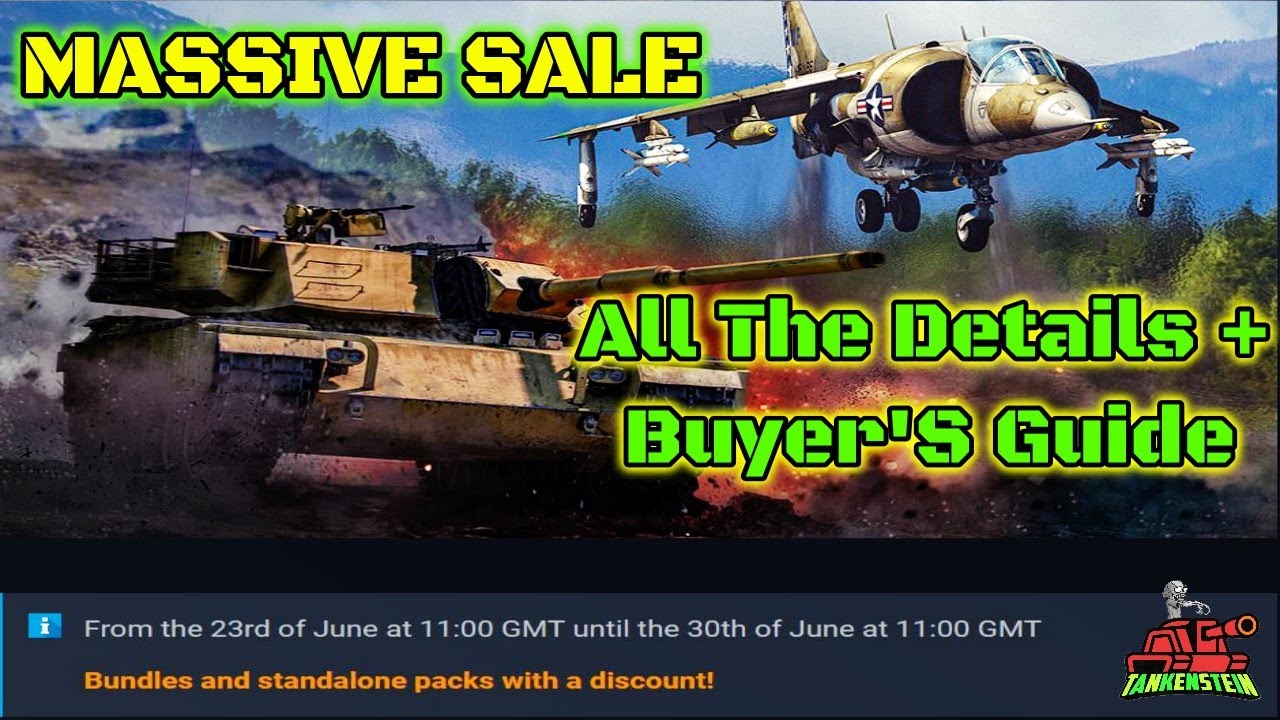 War Thunder Summer Sale 2021 - All The Details + Buyer's Guide