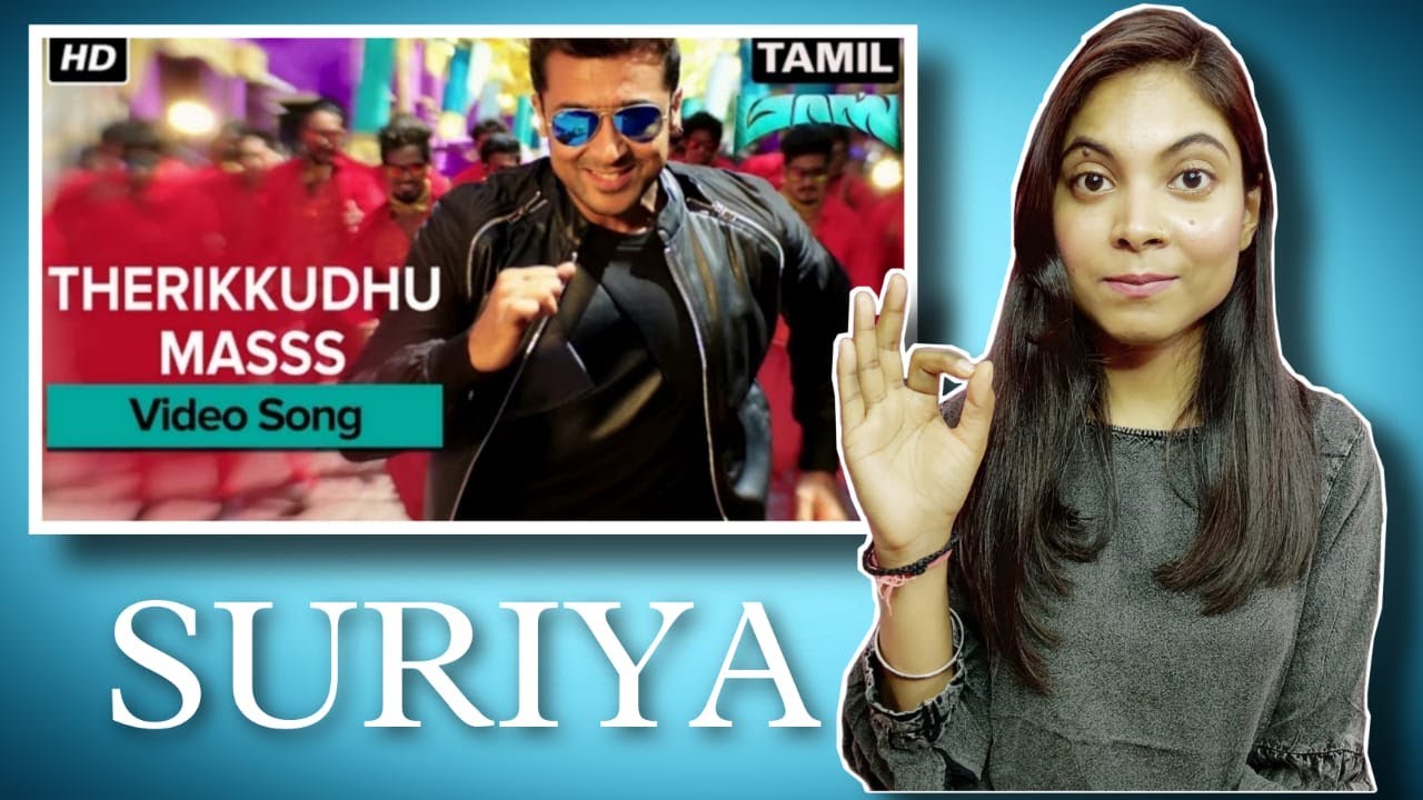Therikkudhu Mass Song Reaction || Mass Suriya Reaction 🔥🔥 || PRAGATI PAL
