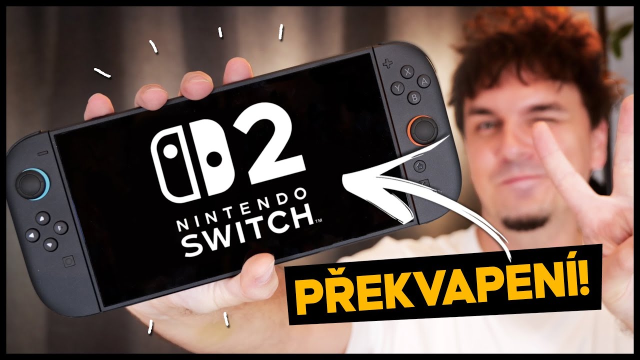 NINTENDO SWITCH 2 je jin&yacute; než jsem čekal... 😱 (unboxing a prvn&iacute; dojmy)