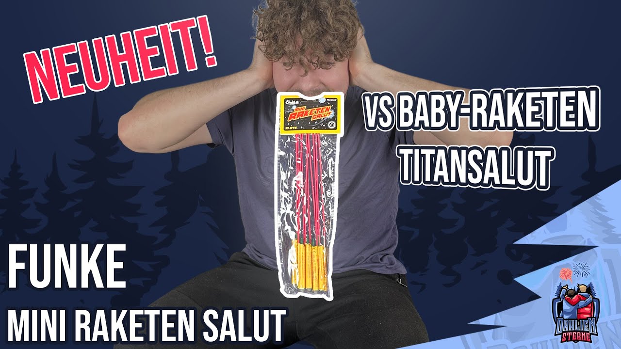 DAS SIND WIRKLICH BABY RAKETEN!!! 🔥 | Funke Mini Raketen Salut