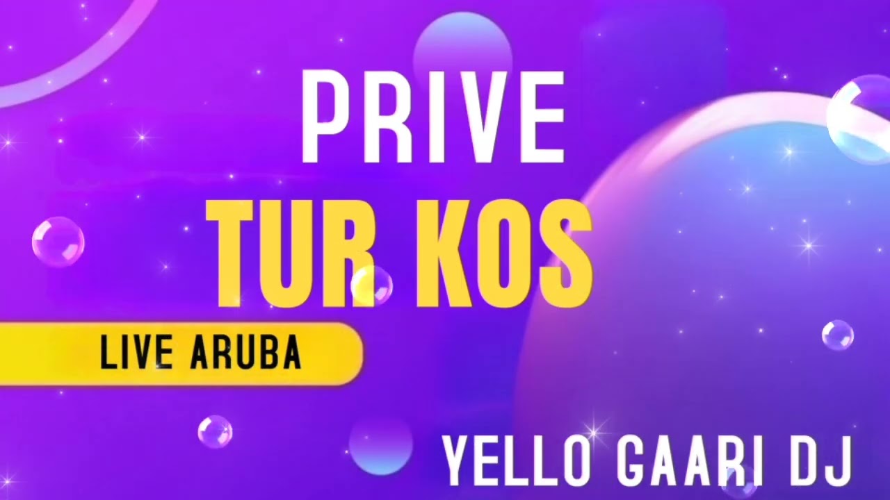 PRIVE💣 LIVE🔥ROCCO🎤🔥JENIRO🔥🎤(TUR KOS) LIVE ARUBA🇦🇼❤️DJ YELLO GAARI🎧🎚️🔥