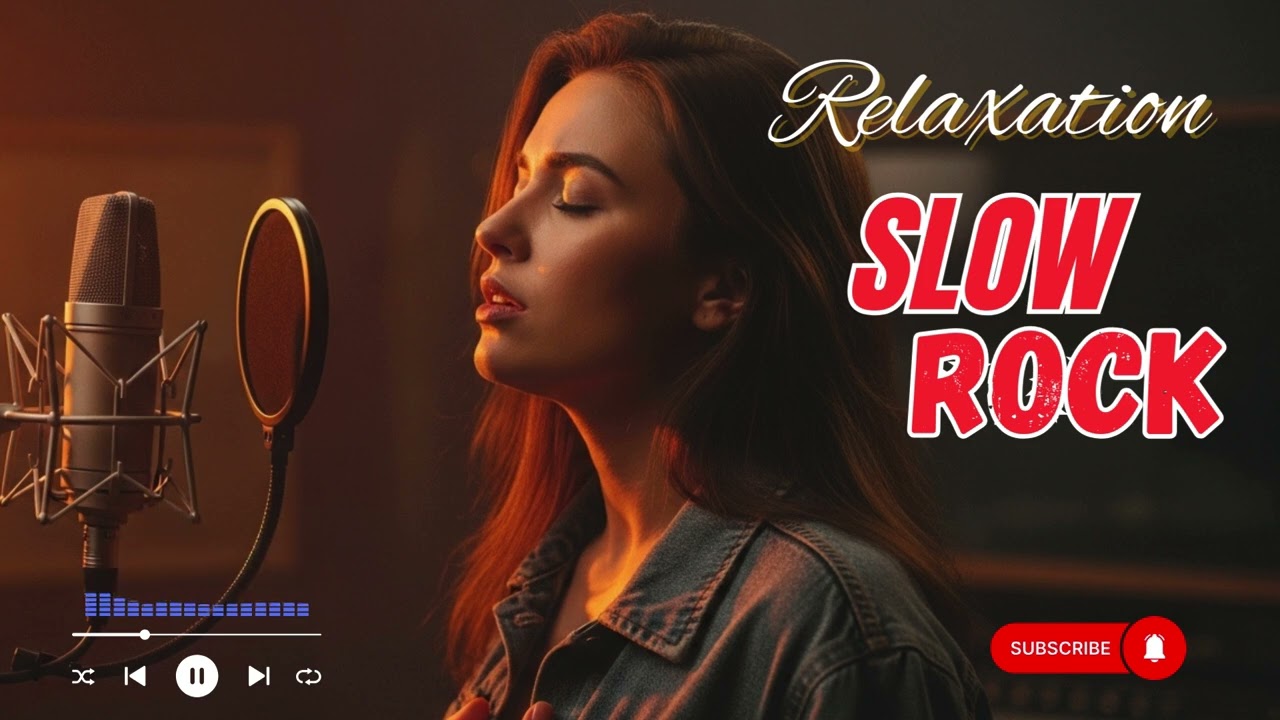 Relaxing Slow Rock Nights 🌙 | Soft Vocals for Calm and Quiet Hours