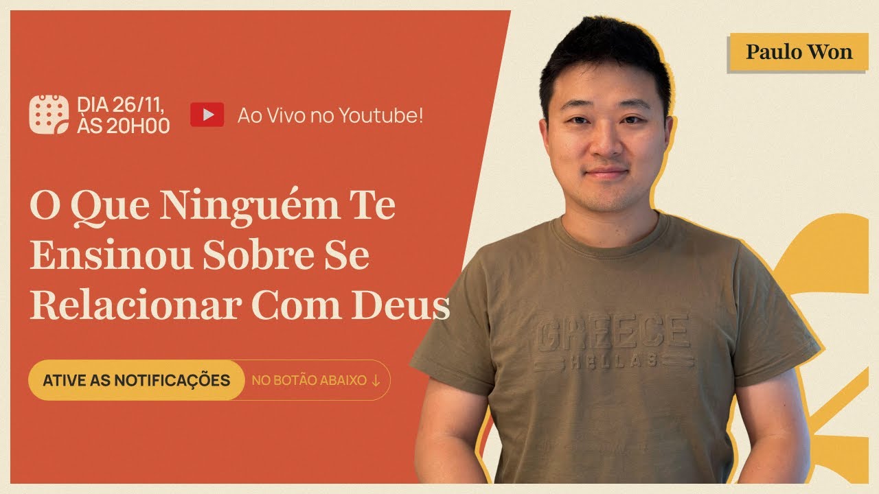 O que ningu&eacute;m te contou sobre relacionamento com Deus - MasterClass