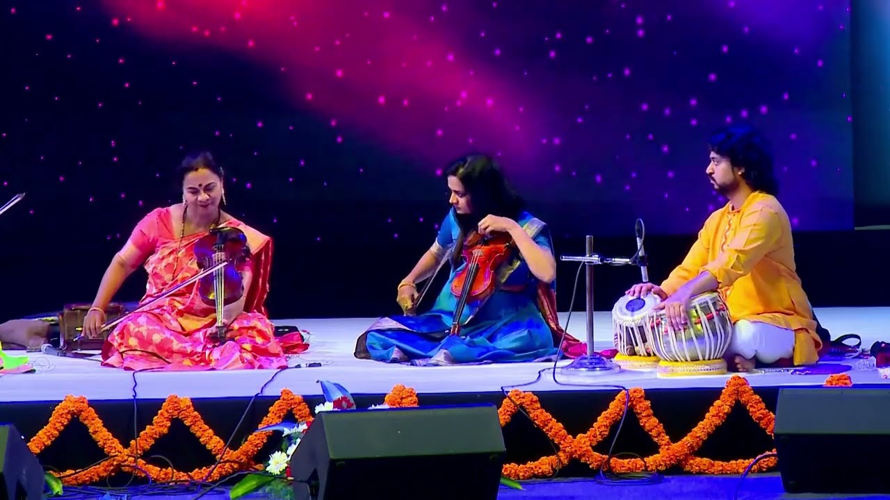 Dr.Sangeeta Shankar,Ragini Shankar and Nandini Shankar - Violin Trio: Raag Jog