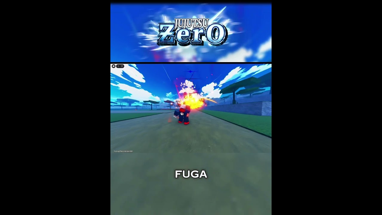 Flame Release : Fuga | Jujutsu Zero #roblox #sorashikii #jujutsuzeroroblox