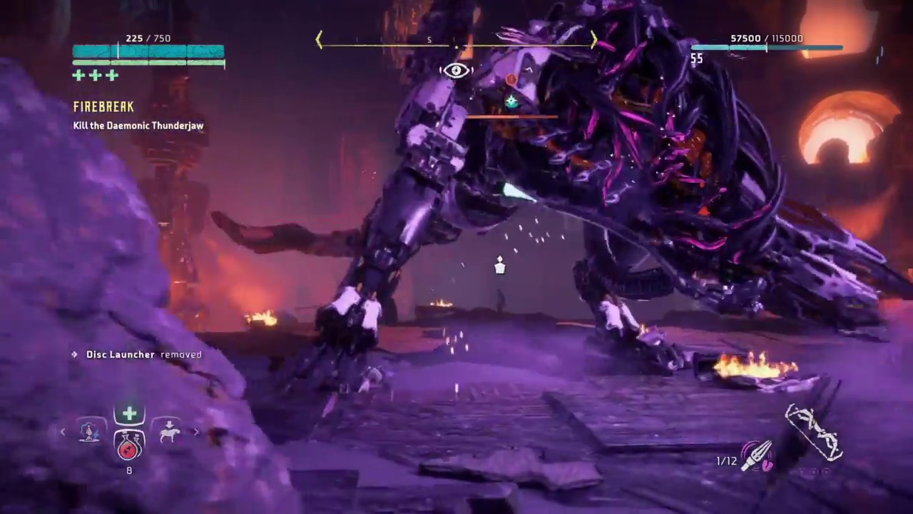 Horizon Zero Dawn : Daemonic Thunderjaw  [The Frozen Wilds]