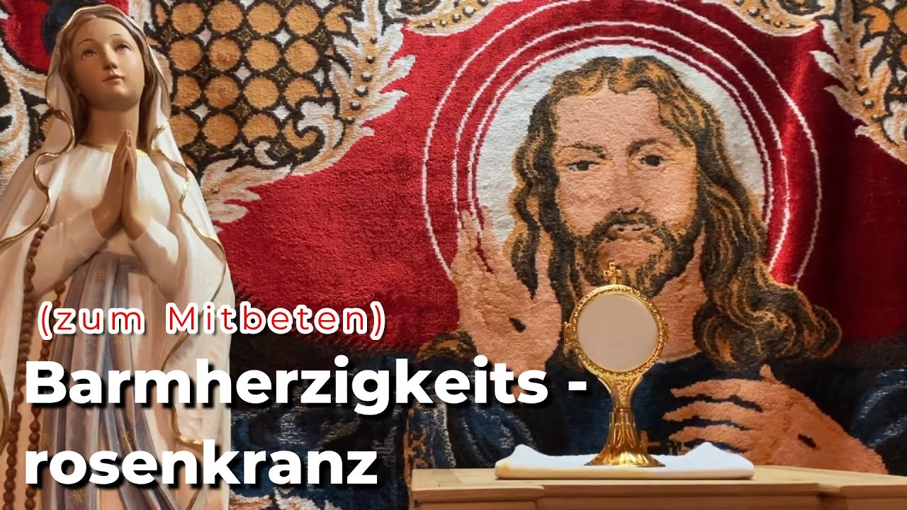 So betest Du den Barmherzigkeitsrosenkranz | Rosenkranz zur göttlichen Barmherzigkeit | Pfarrer Fimm