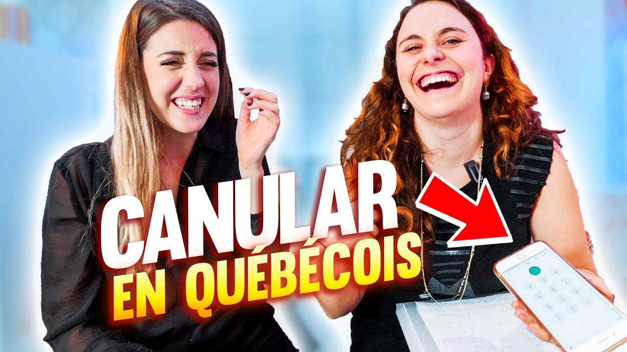 UNE PARISIENNE IMITE L'ACCENT QUÉBÉCOIS w/ Swann Périssé  *Canular téléphonique*