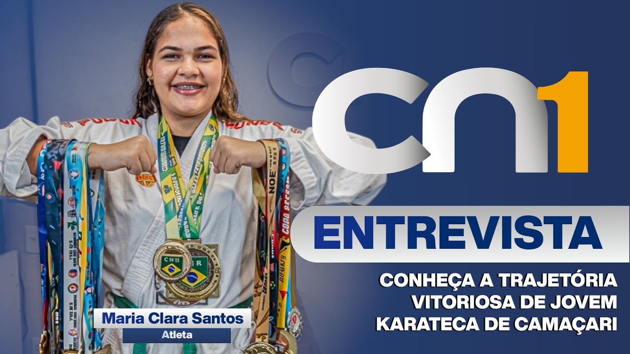 Conheça a trajetória vitoriosa de jovem karateca de Camaçari