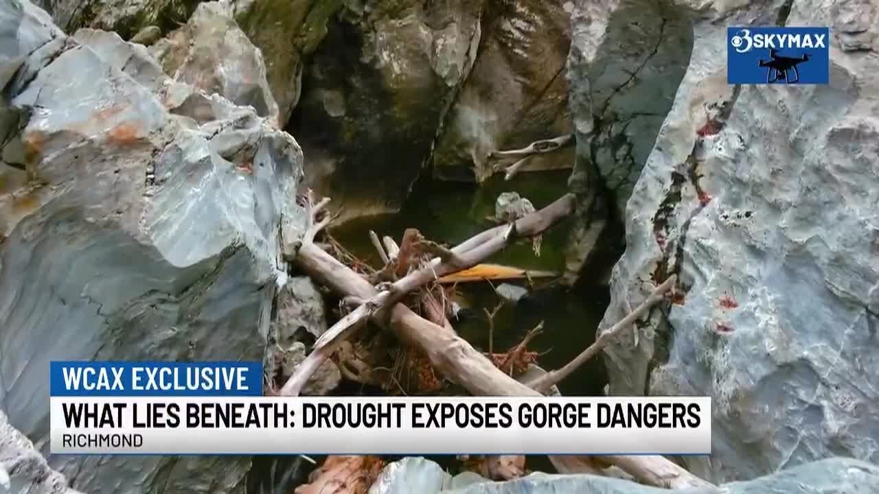 Drought exposes deadly dangers at Huntington Gorge