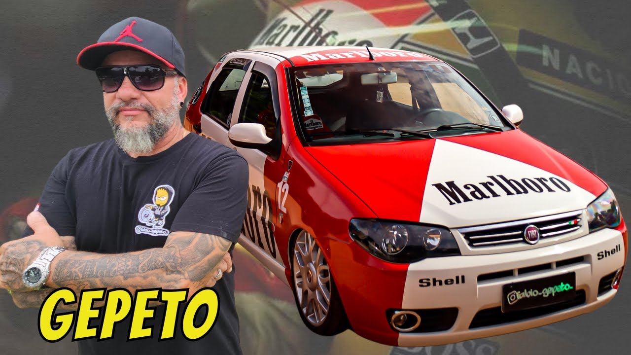 PALIO REBAIXADO HOMENAGEANDO | AYRTON SENNA | MARLBORO | MCLAREN | SHELL | MILIANO 87