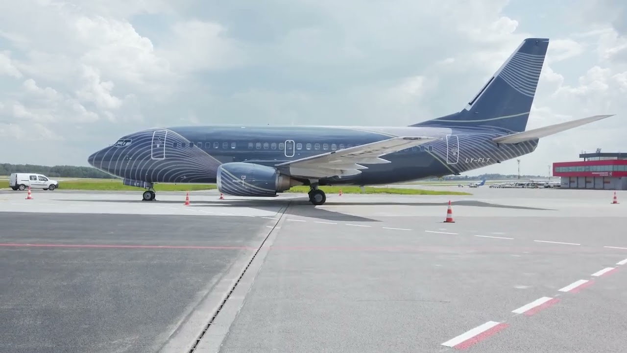 KlasJet presents the unique and elegant exterior and interior of the Boeing 737-VIP private jet