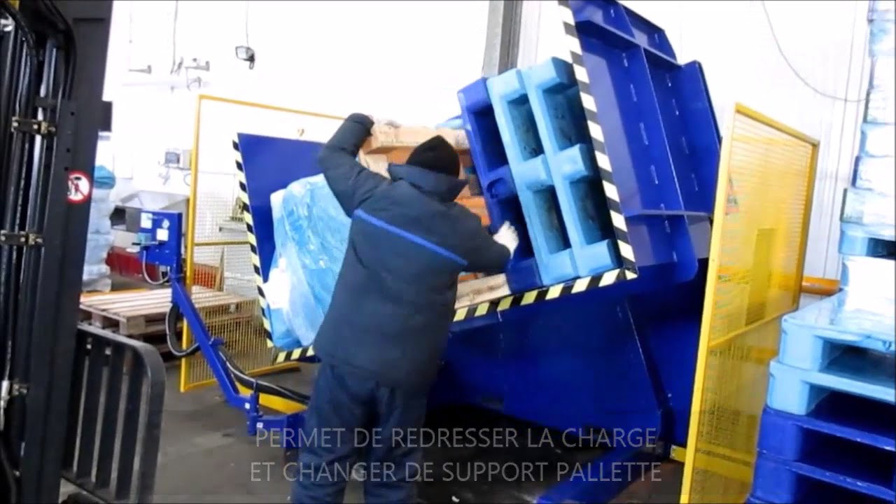 Retourneur de palettes TECADIS - PREMIER PALLET