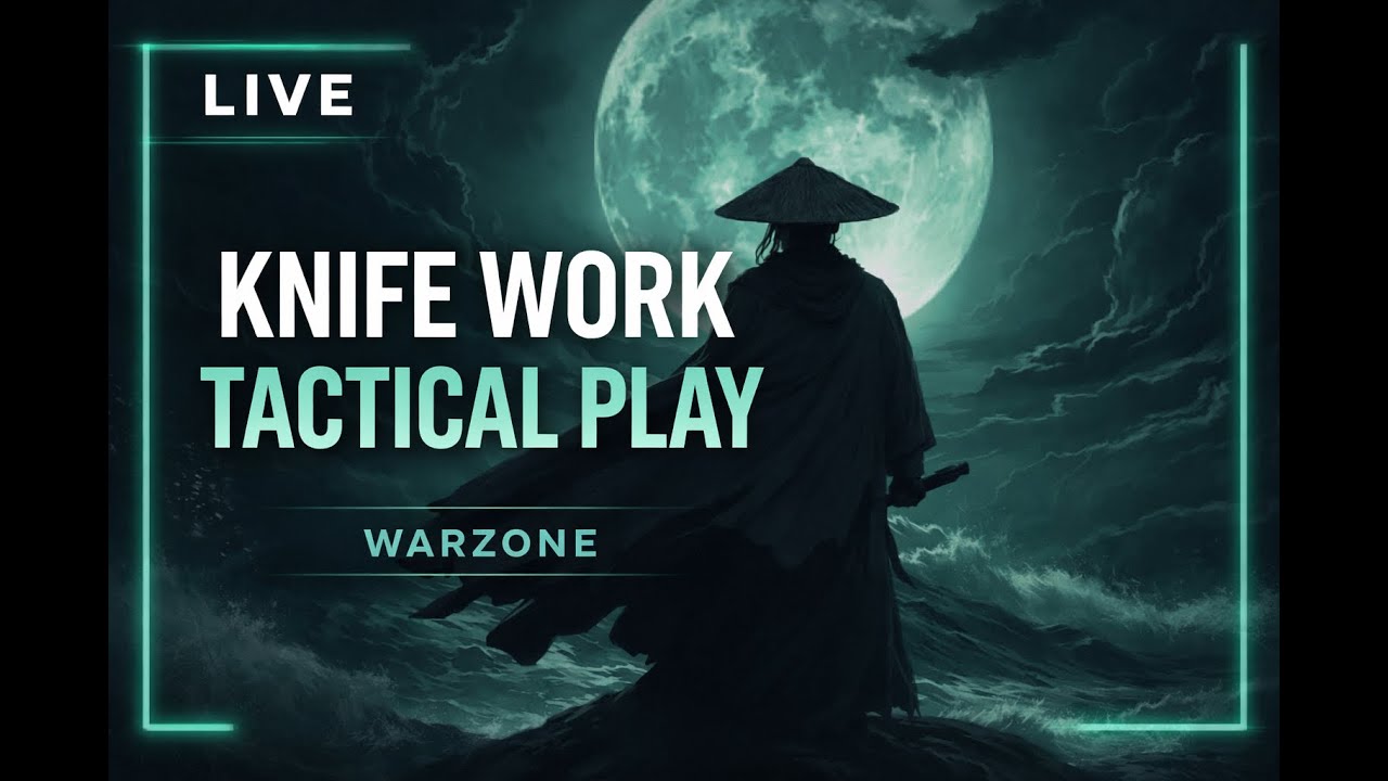 Knife Work & Tactical Play | Live Warzone