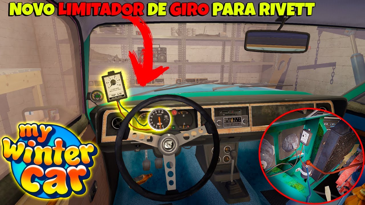 AGORA O MOTOR NÃO EXPLODE Instalamos o NOVO Limitador de RPM | My Winter Car #022