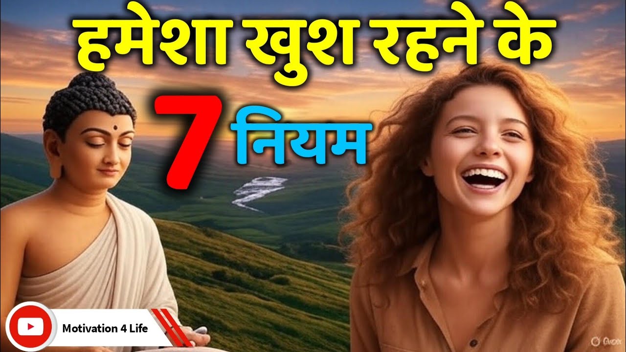 हमेशा खुश रहना है तो इन बातों को समझो | Buddhist motivational story on happy | buddha #M4life86 