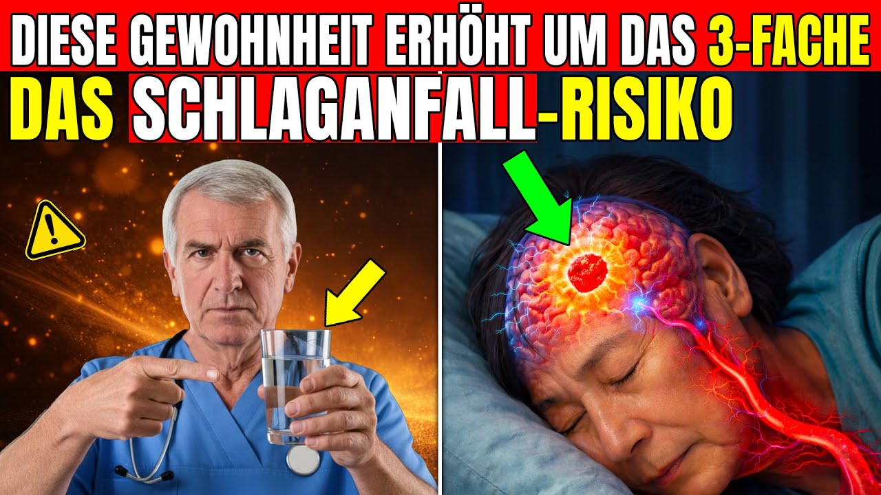 Tu das morgens nicht – es verdreifacht dein Schlaganfallrisiko (5 tödliche Gewohnheiten)