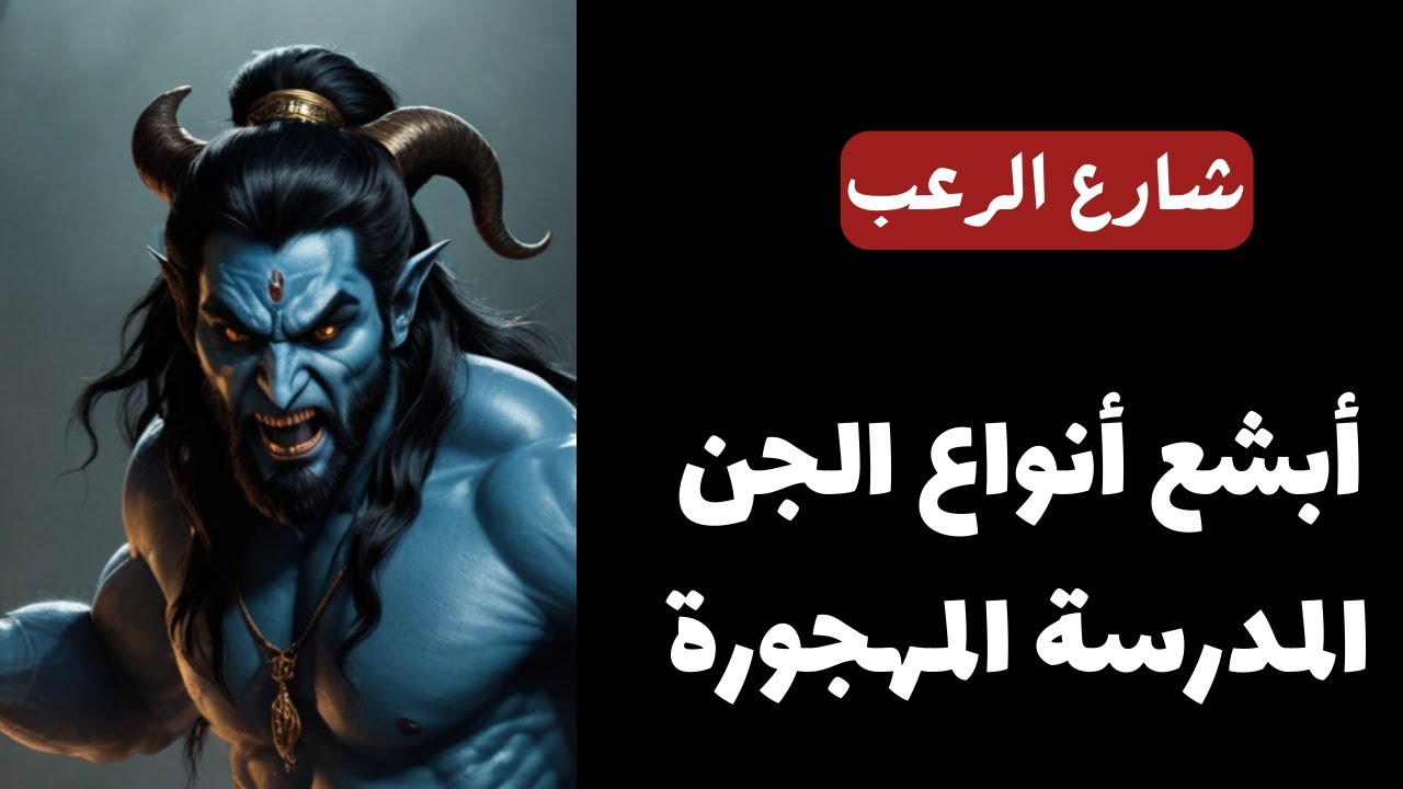 شارع الرعب | أبشع أنواع الجن - المدرسة المهجورة - قصص رعب مسموعة | بصوت رائع