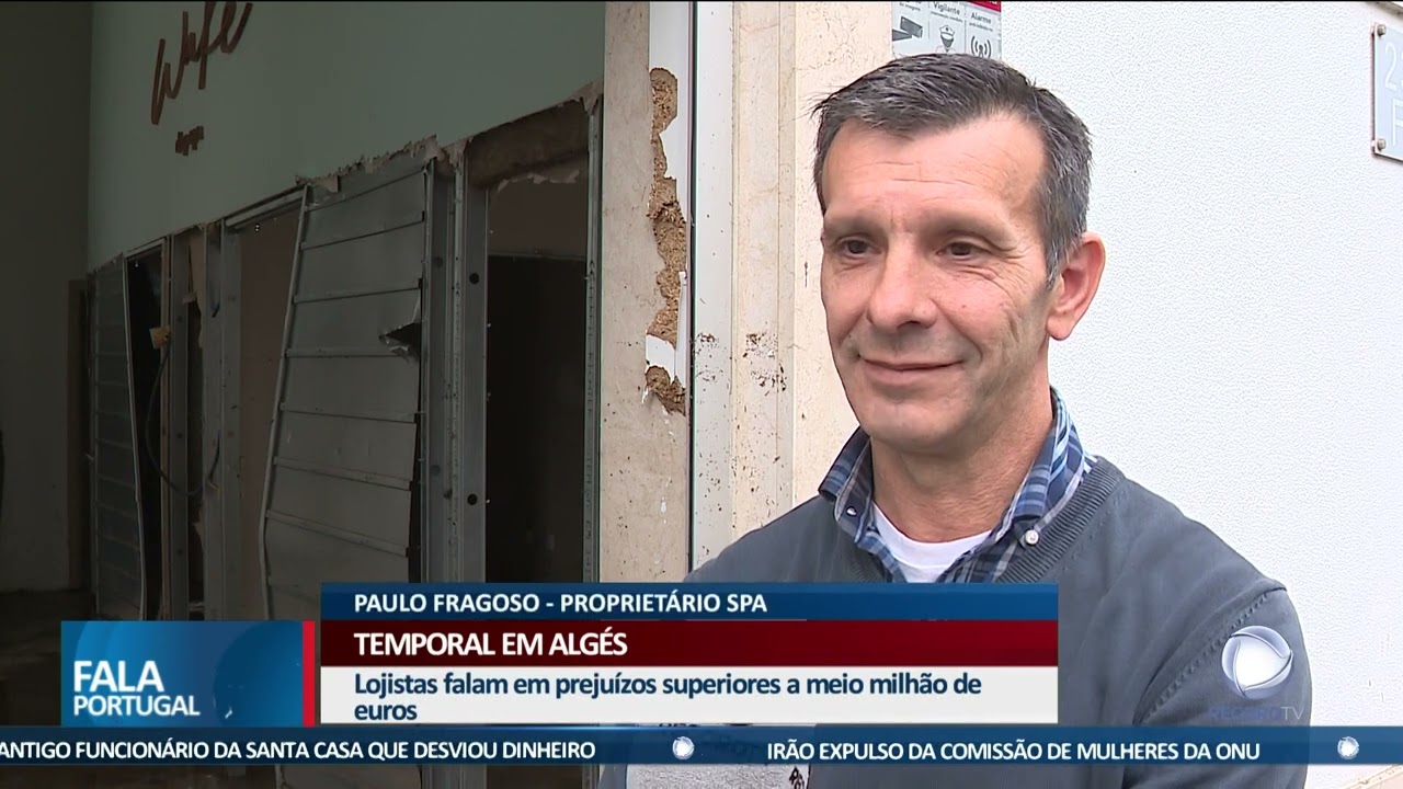 Registados prejuízos de milhares de euros em Algés
