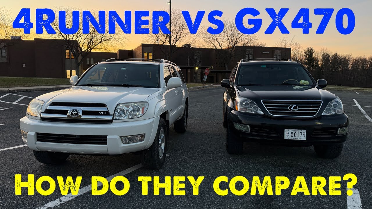 Toyota 4Runner vs Lexus GX470: a comprehensive comparison