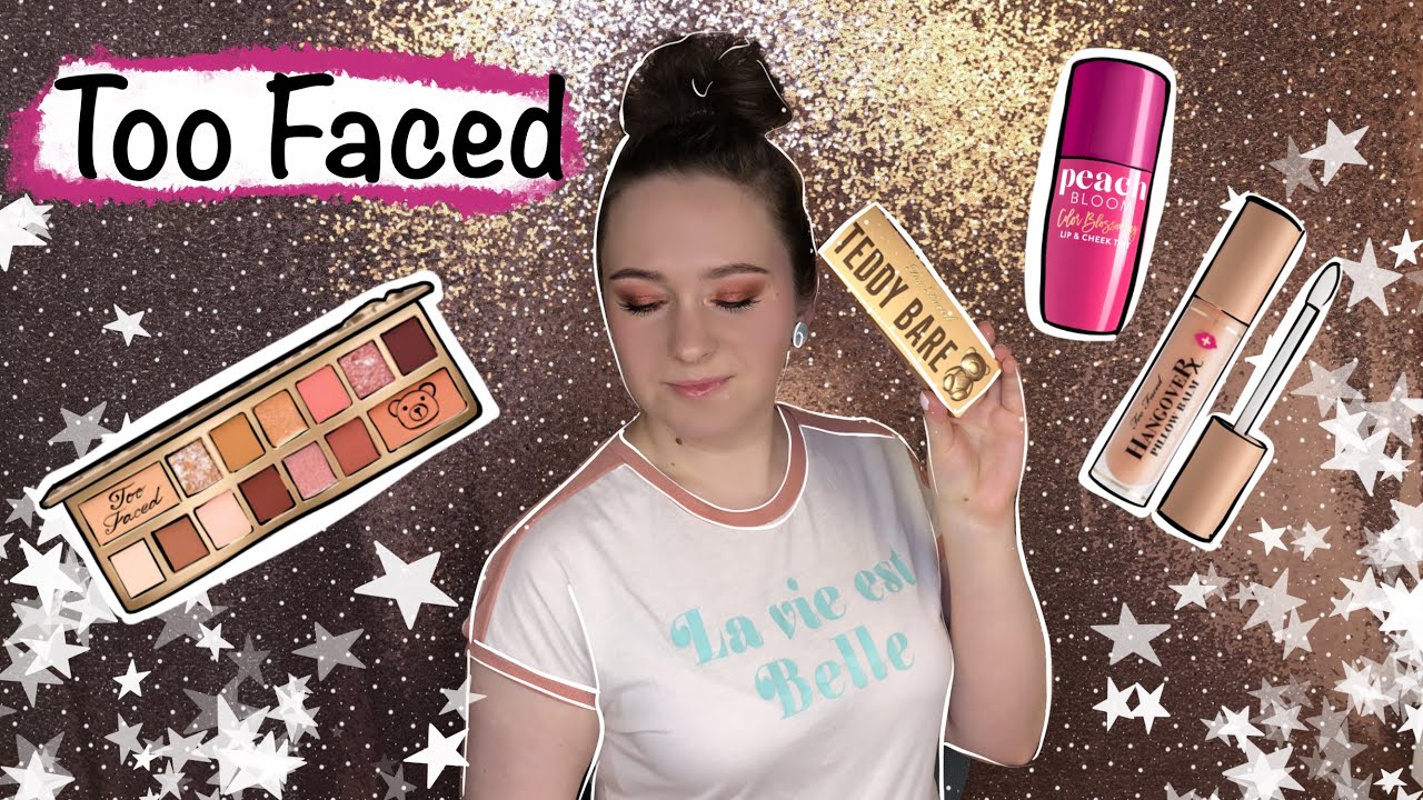 Too Faced Teddy Bare, Peach Bloom Lip and Cheek tint, Hangover Pilow Balm. Алекс Мятт