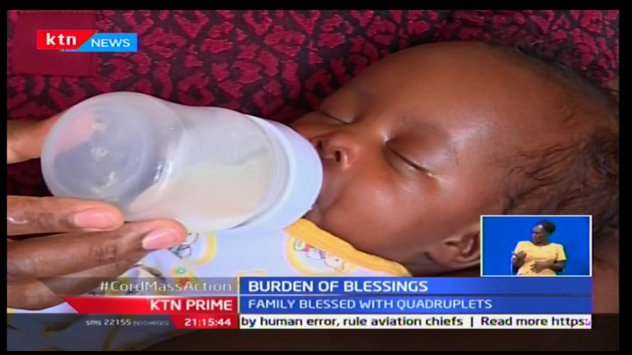 Nairobi family blessed with quadruplets 27th December,2016