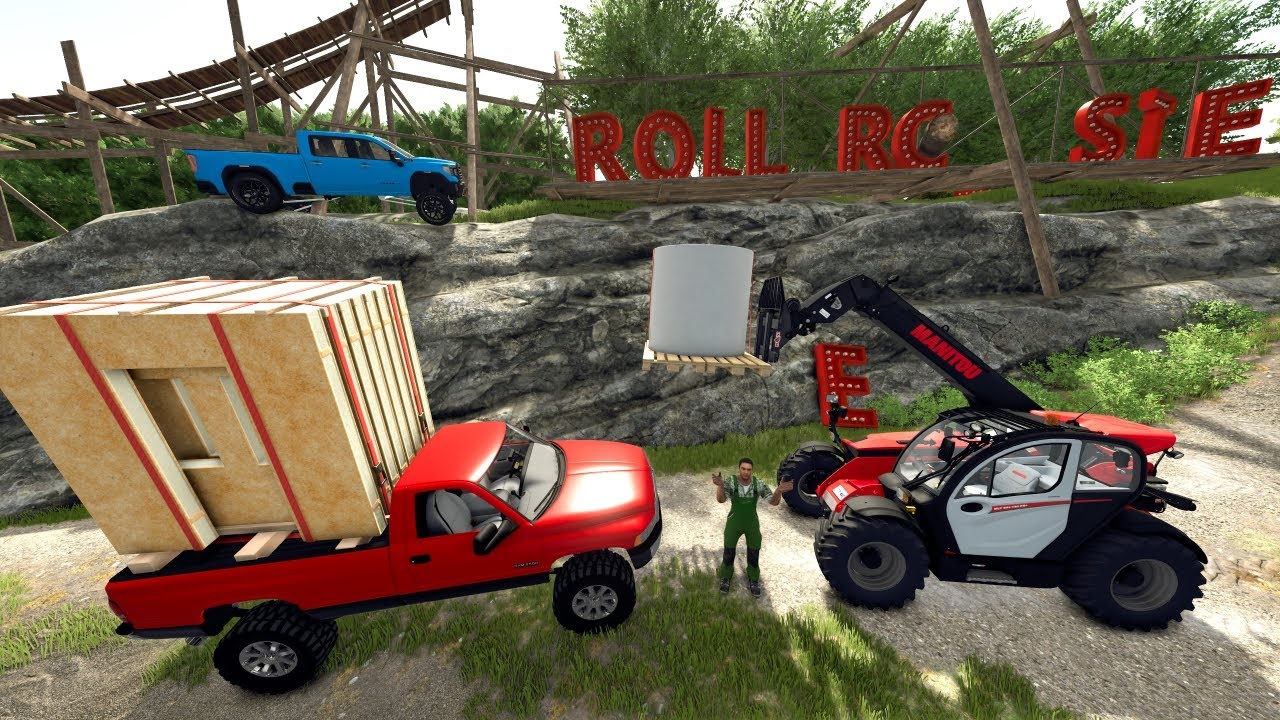 Buying Abandoned Rollercoaster | Farming Simulator 25