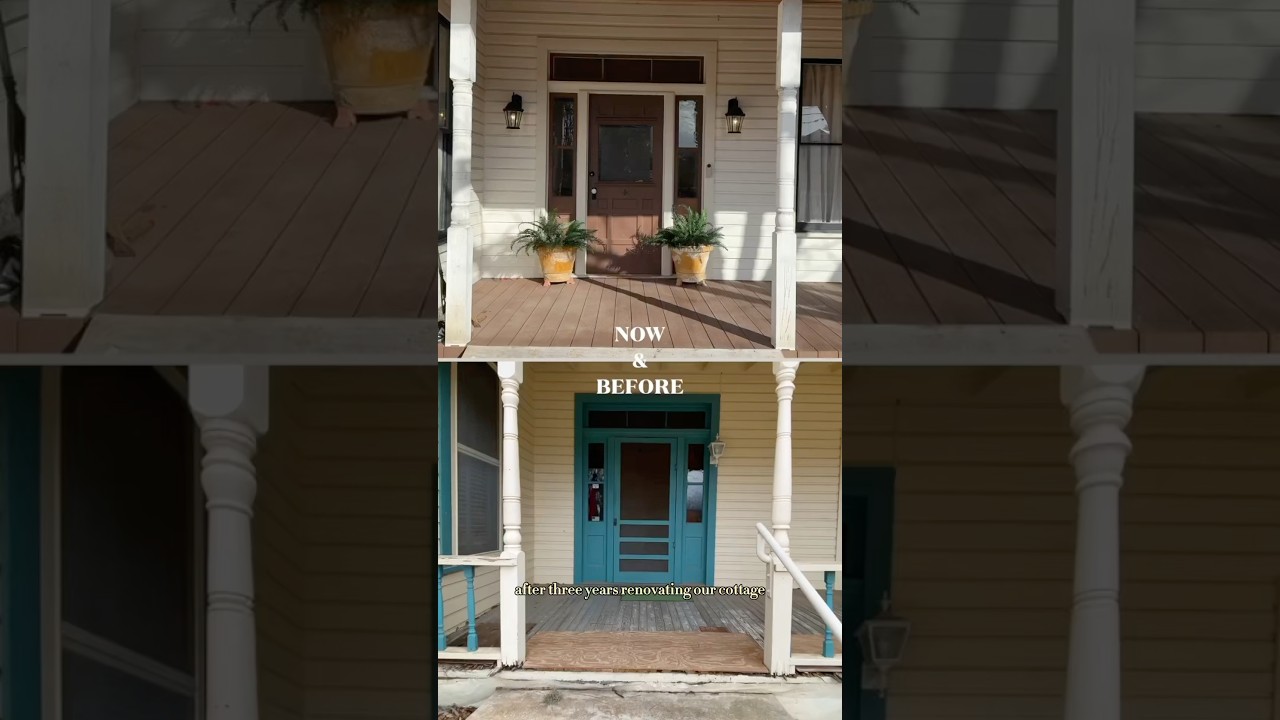 Cottage Home Tour *BEFORE & NOW* Renovation Progress #homerenovation
