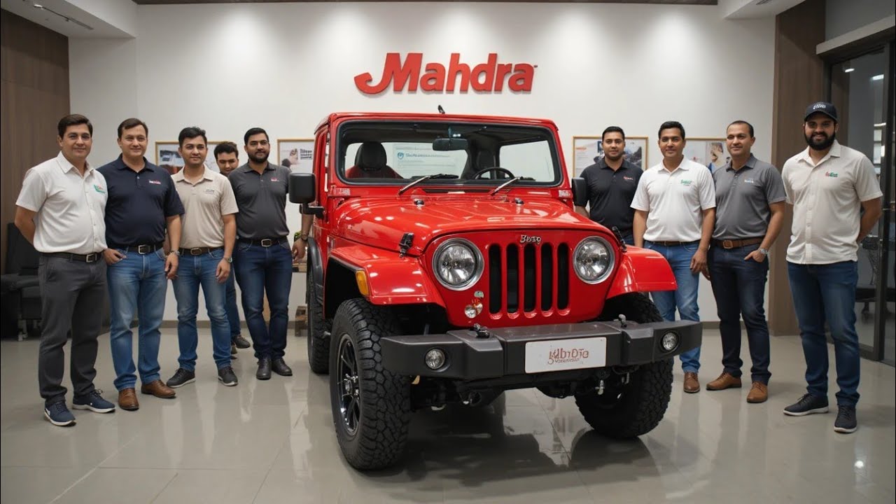 Mahindra CJ3B Jeep 2026 года &mdash; новый облик, мощный двигатель, внедорожный зверь | Обзор новейшей ...