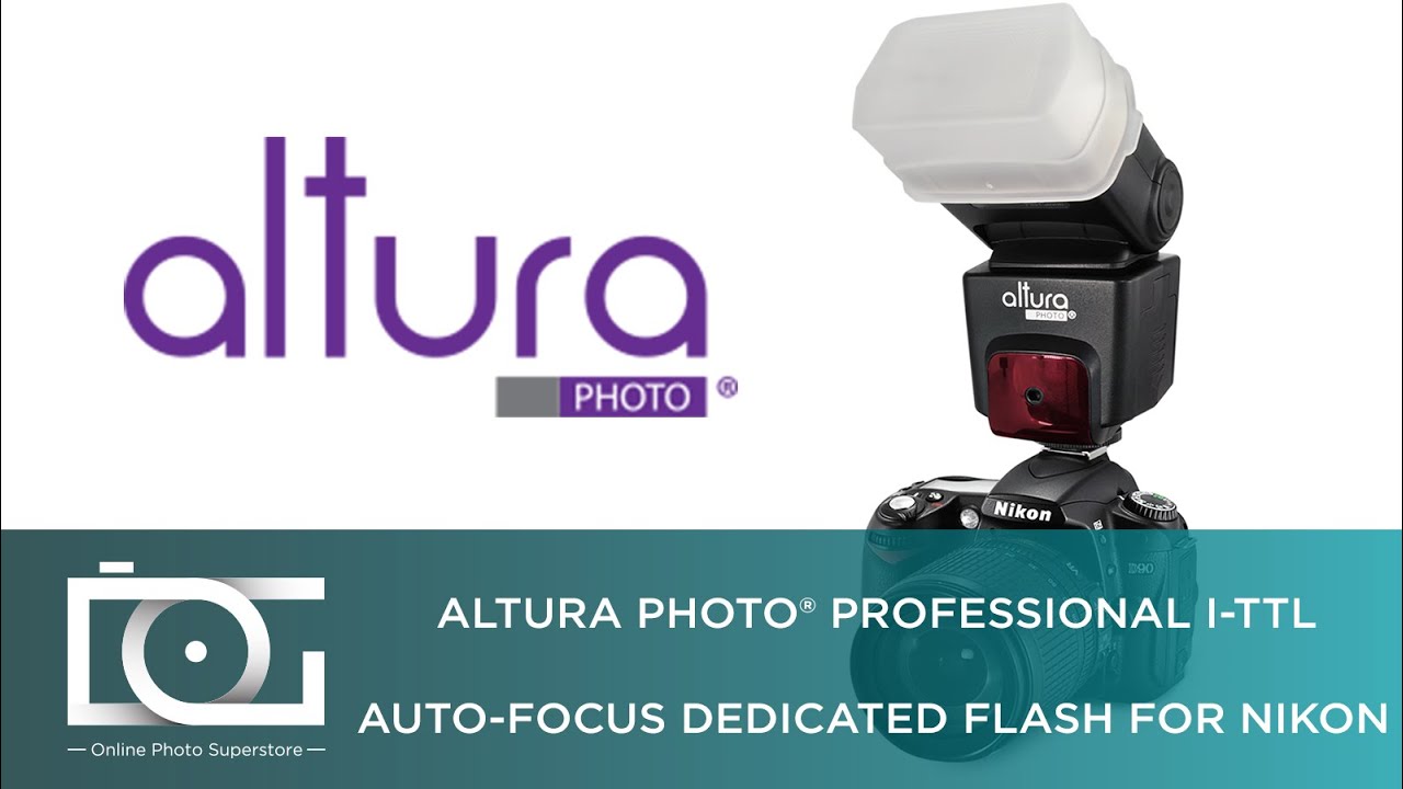 Flash for NIKON Cameras (AP-N1001) | How To Use the I-TTL  Flash for Nikon Cameras from Altura Photo