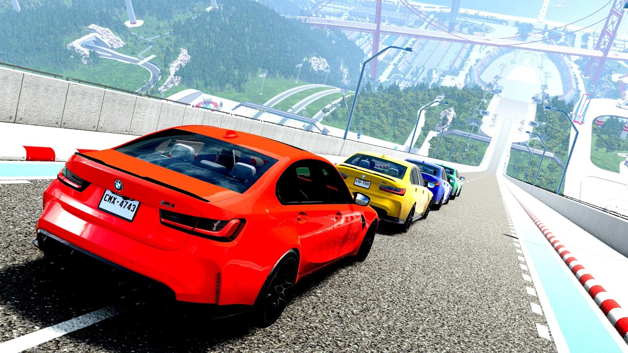 Epic High Speed Car Jumps #342 – BeamNG Drive | CrashBoomPunk