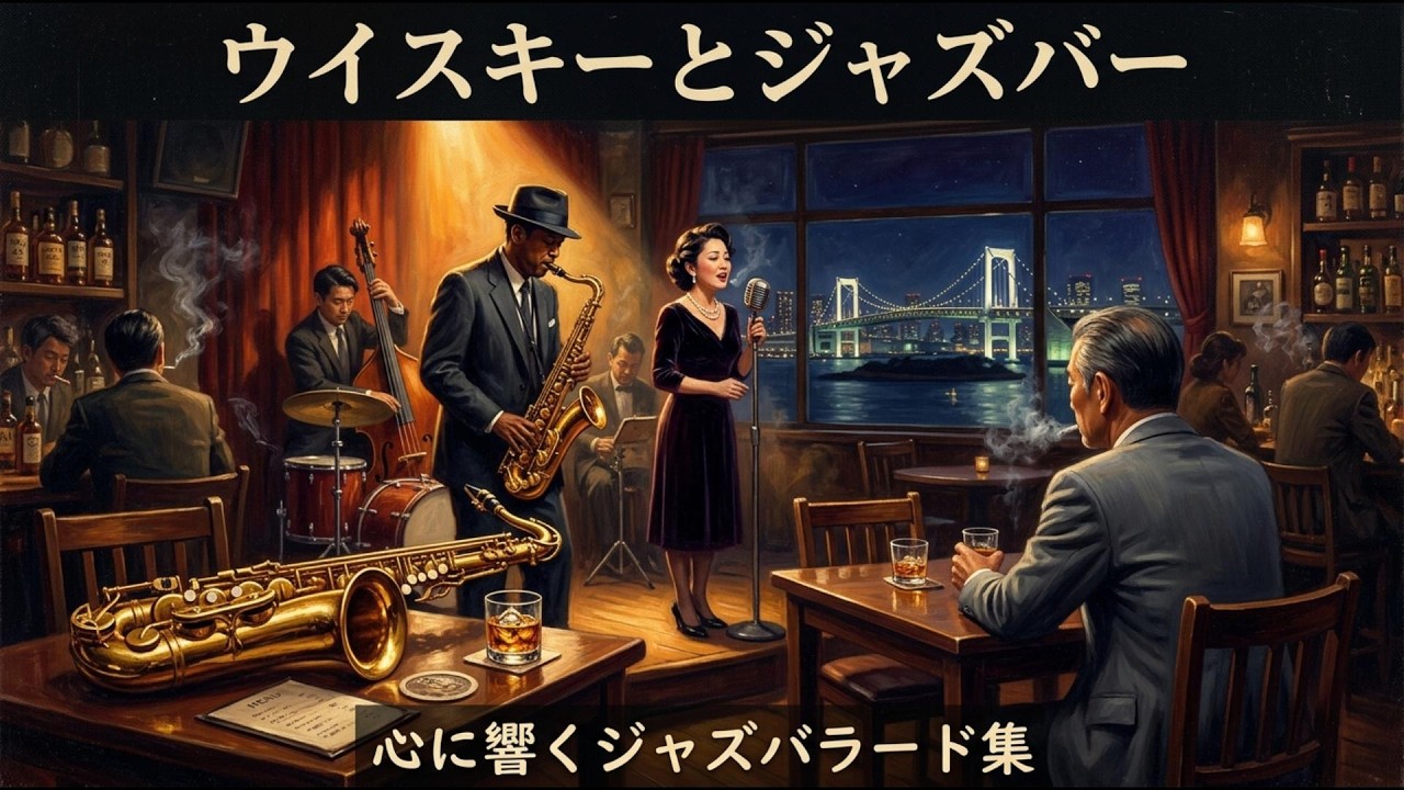 ウイスキーとジャズバー – 昭和の夜に寄り添うジャズバラード