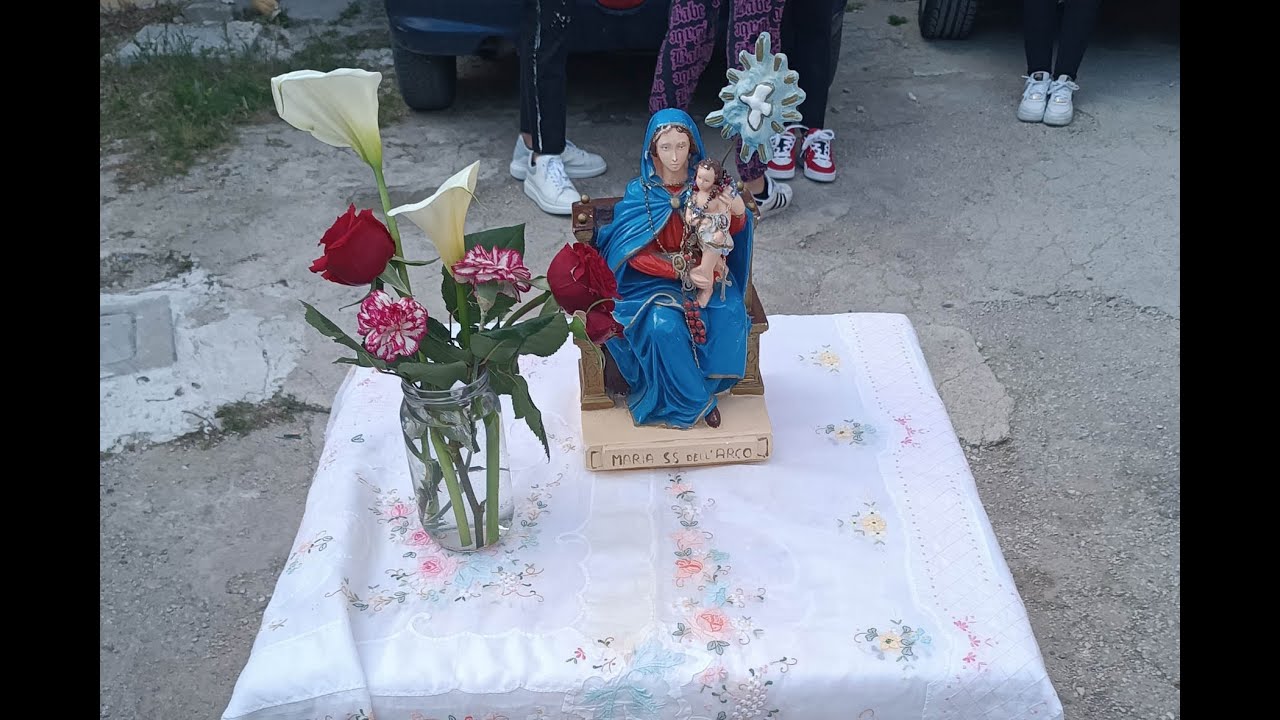 Maria Santissima dell'Arco - Casa Criscio - 23 aprile 2023 - Seconda funzione di Mugnano