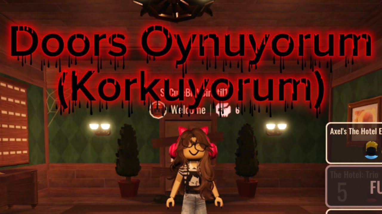 Roblox Doors Oynuyorum