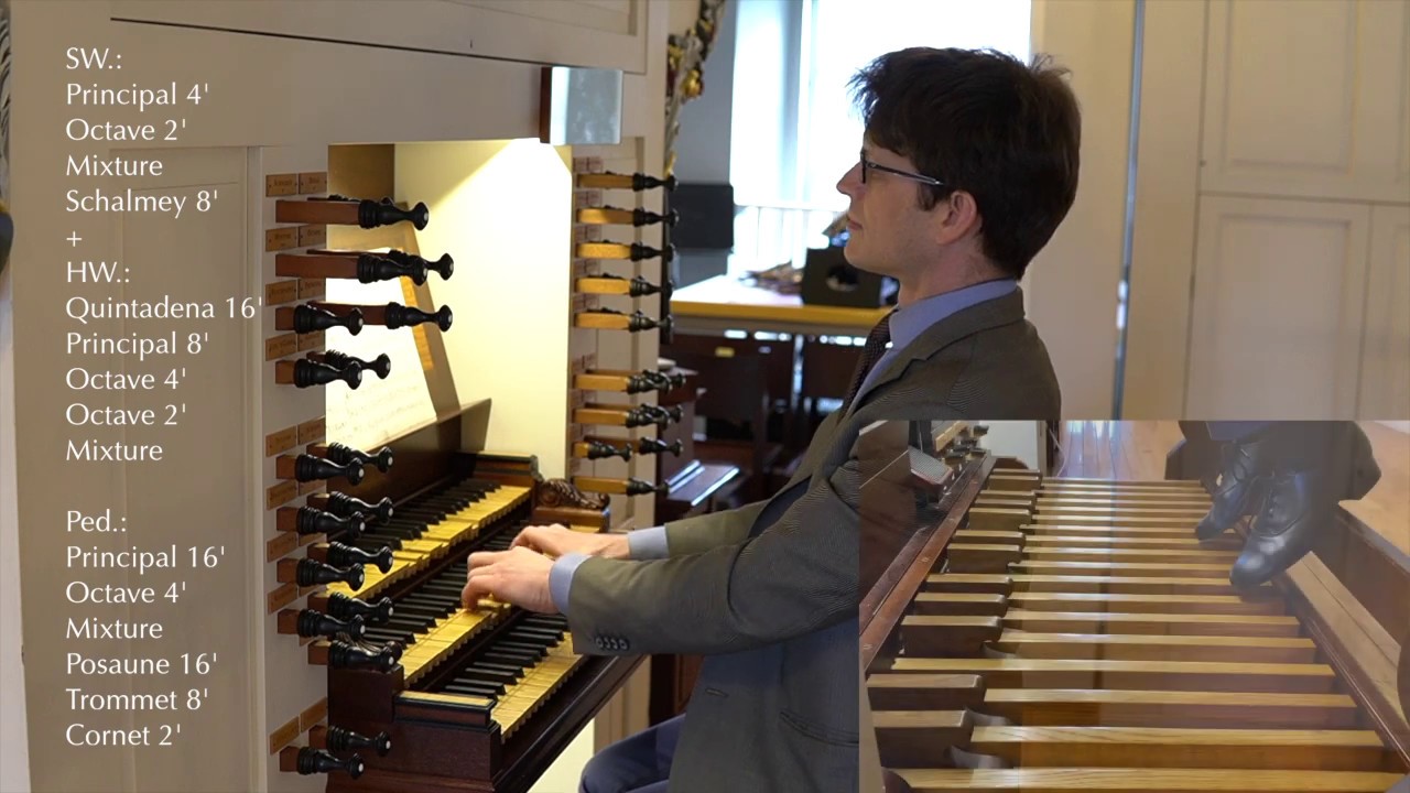 J. S. Bach: Aus tiefer Not ich Schrei zu dir BWV 686 | Balint Karosi