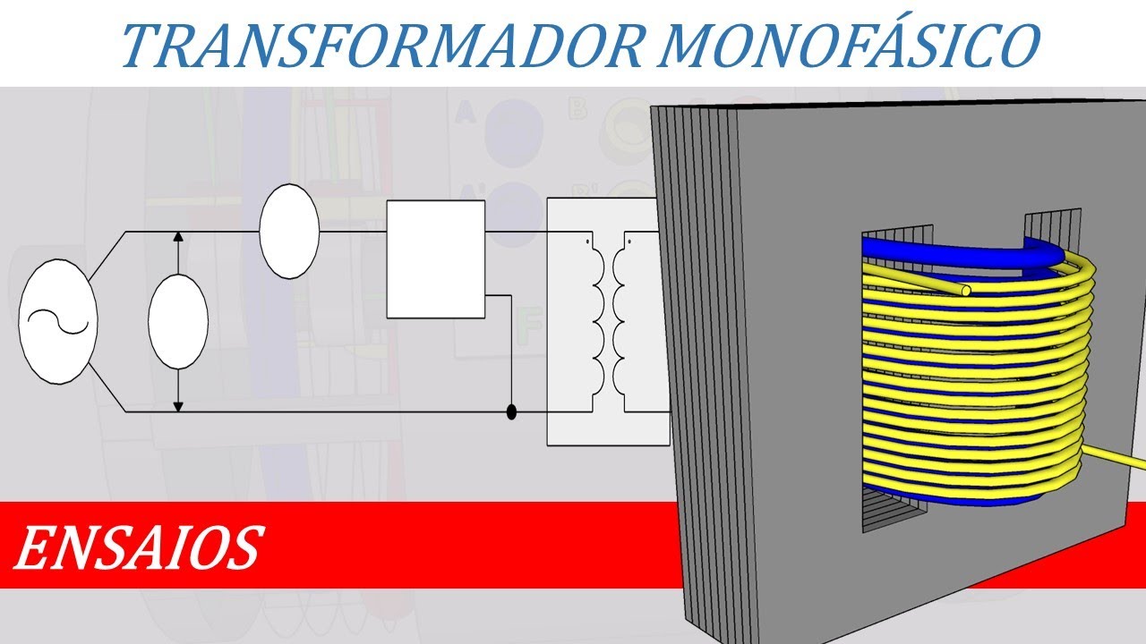 Ensaios em vazio e de curto circuito em Transformadores Monofasicos: procedimentos e cálculos