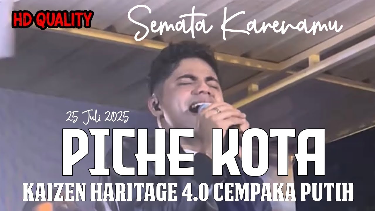 PICHE KOTA - SEMATA KARENAMU (Mario G Klau) SUARANYA POLL ||| Live Perform At Kaizen Haritage 4.0