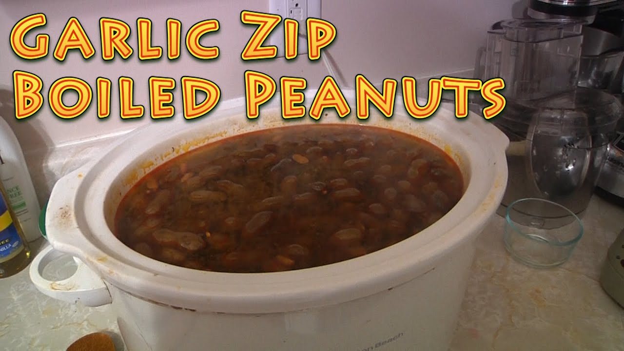 Garlic Zip Boiled Peanuts