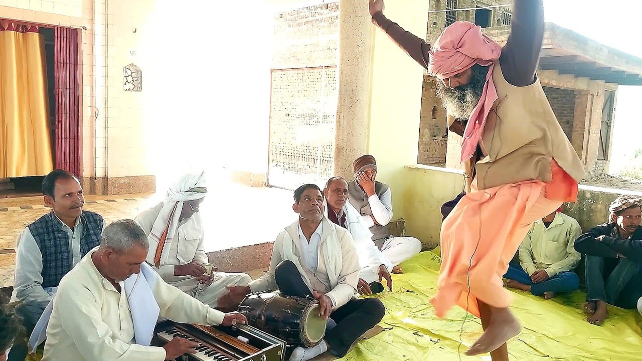गम्मत में बाबा जी ने बिखेरा जलबा | हमारो करके बालापन में व्याहु पति बैरागी है गये | dehati bhajan