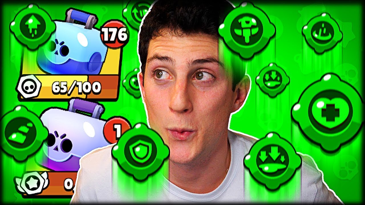 ABRO TODAS MIS CAJAS GRATIS EN BUSCA DE LOS NUEVOS GADGETS en Brawl stars - WithZack