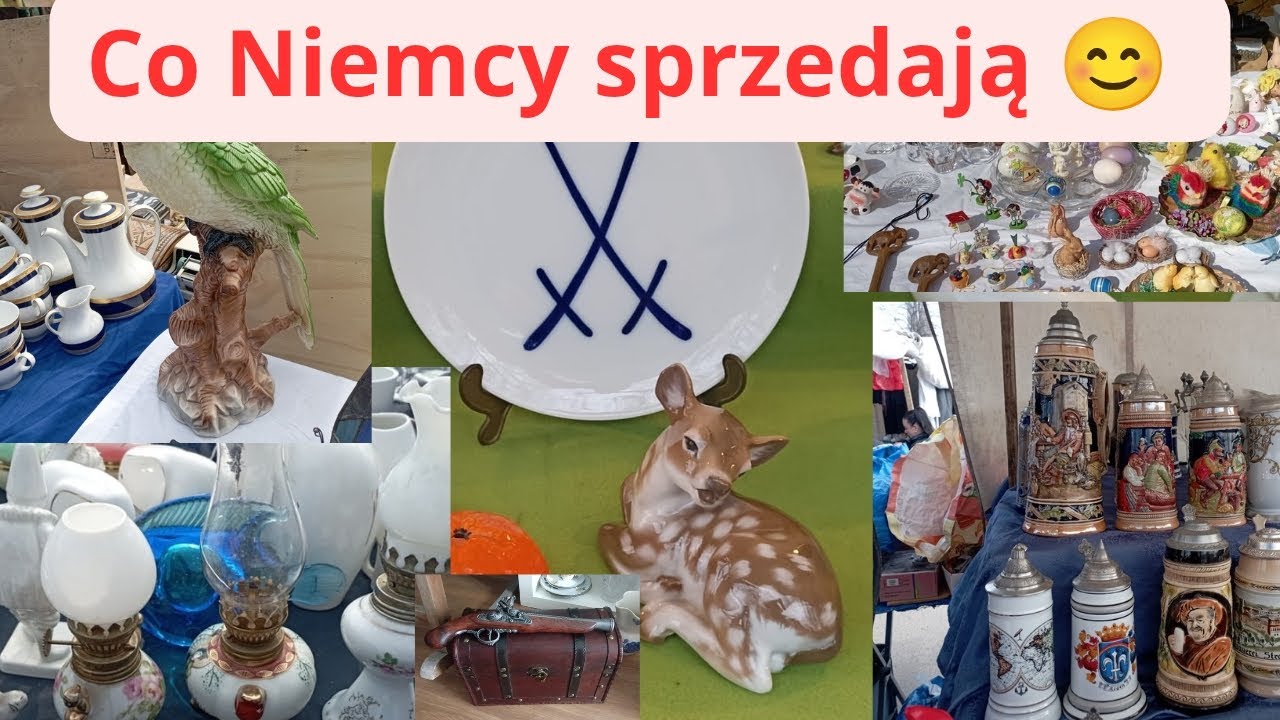 PCHLI TARG W NIEMCZECH 😉kartonowa sprzedaż #pchlitarg #antyki #vintage #vintage #flohmark