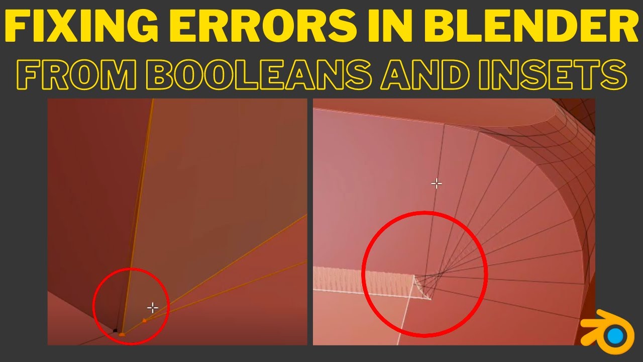 How to fix mesh errors in Blender